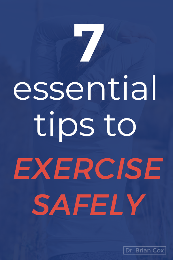 Exercise safety is extremely important when you area planning workouts. If you get hurt at the gym you can't workout anymore, so workout safely! Use these seven keys to stay healthy and exercise safely. #Exercise #Gym #Workout #Healthy